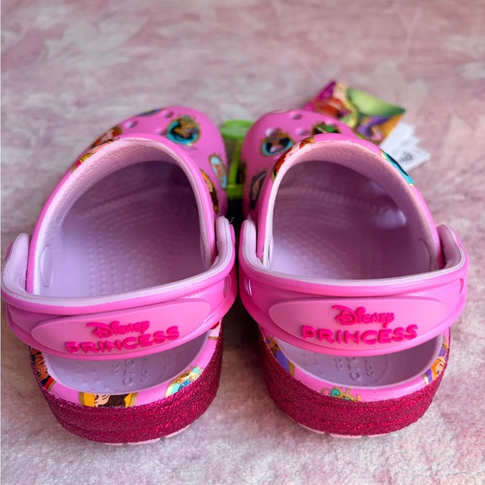 CROCS Pink Disney Princess Kids' Clog Sandals - Picture 3 of 3